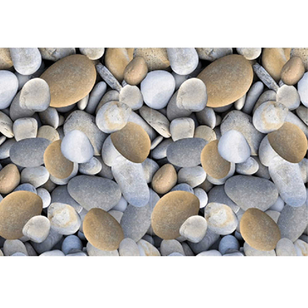 Szőnyeg, színes, minta kövek, 80x120, BESS (TK)